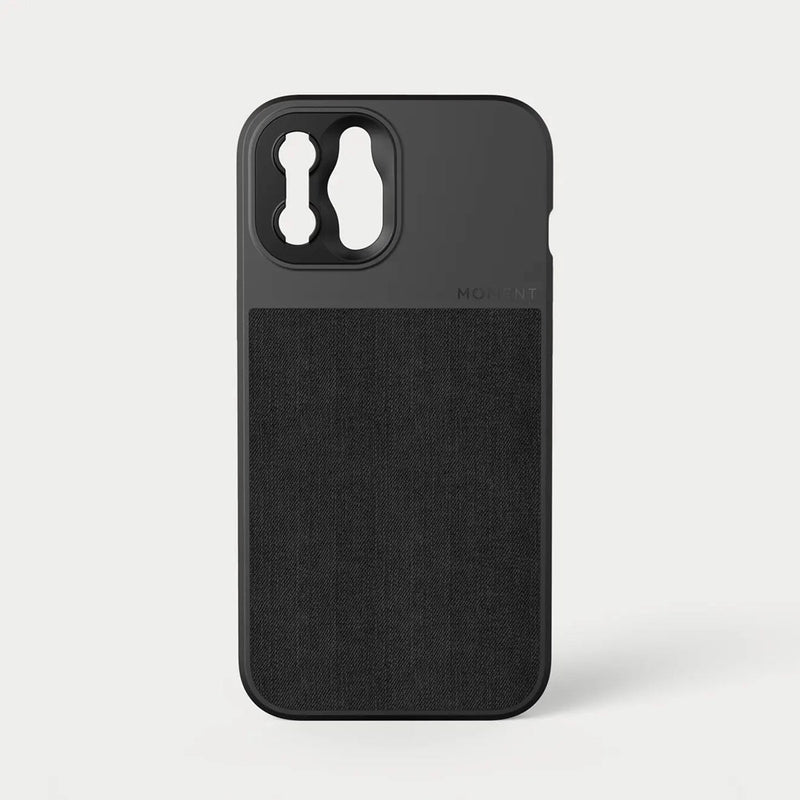 Moment Case with MagSafe iPhone 12 Pro Max Black Canvas