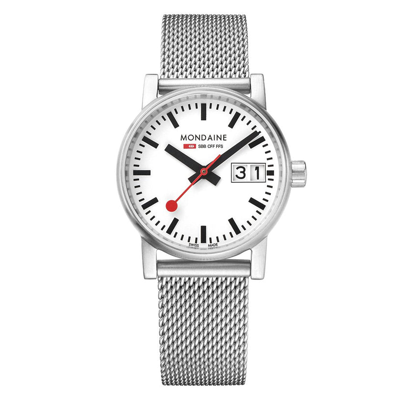 Mondaine Official Swiss Railways evo2 Big Date - Twin Flame Collections
